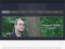 Tablet Screenshot of alexanderkuebler.com